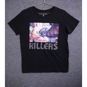 The Killers Shirt Men Large Black Imploding the Mirage Concert Tour 2021 Tee EUC